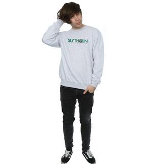 Harry Potter Slytherin Grafikdruck Sweatshirt  