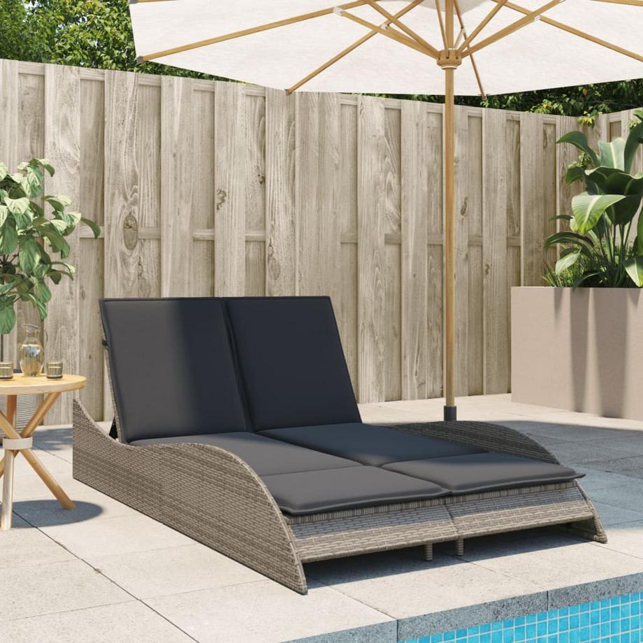 VidaXL Sonnenliege poly-rattan  