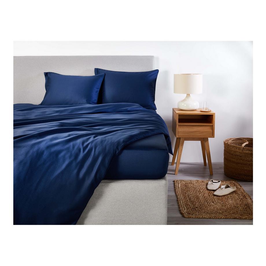 Living Home Uni Satin 100 Taie d'oreiller  