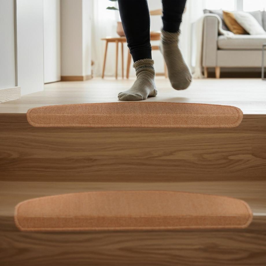 Northix Set di gradini arrotondati per scale, confezione da 15  