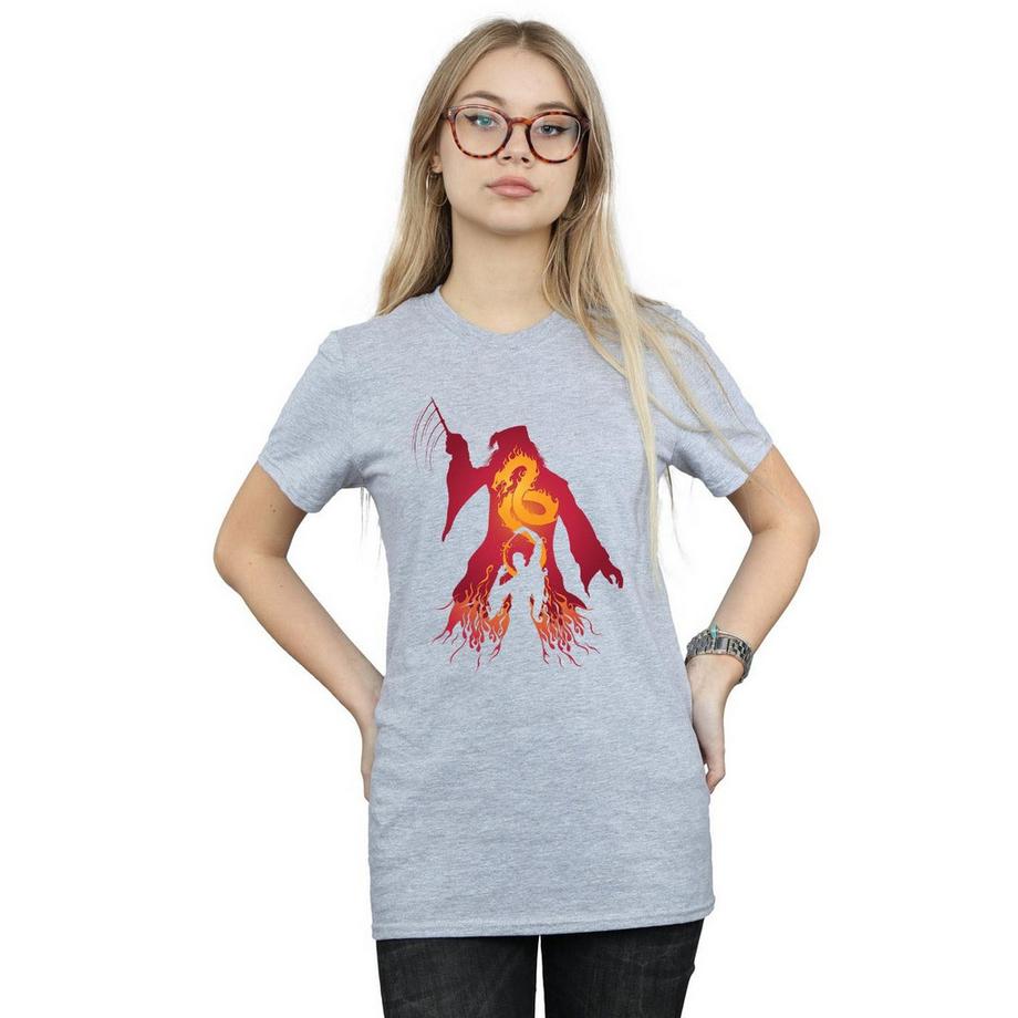 Harry Potter T-Shirt Silhouette Drago  