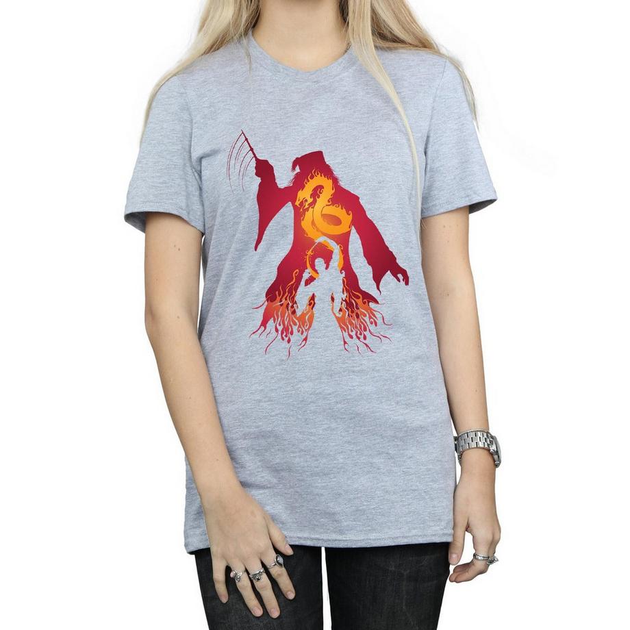 Harry Potter T-Shirt Silhouette Drago  