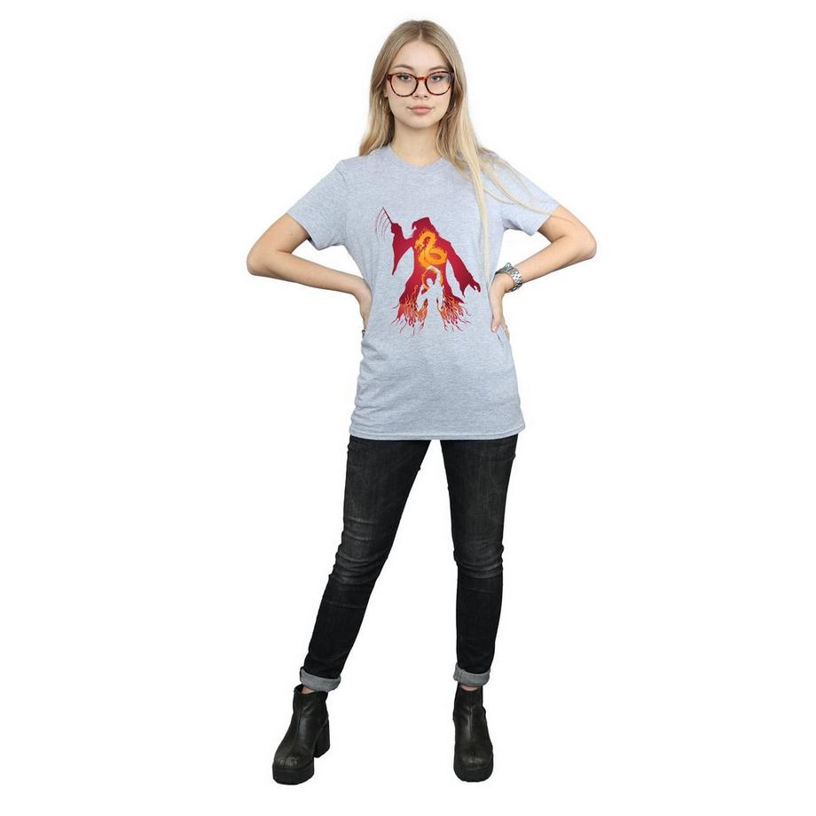 Harry Potter T-Shirt Silhouette Drago  