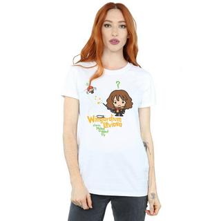 HARRY-POTTER  Tshirt HERMIONE GRANGER WINGARDIUM LEVIOSA JUNIOR 