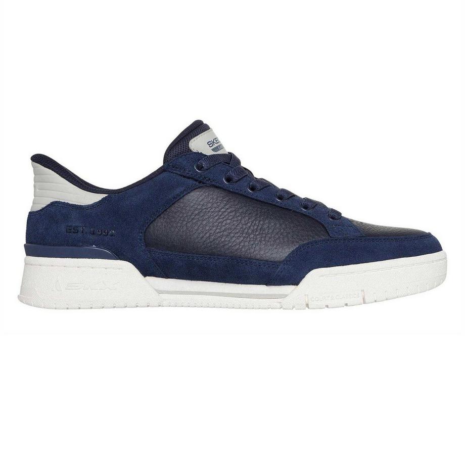 SKECHERS Leder Sneaker Niedrig Geschnitten  