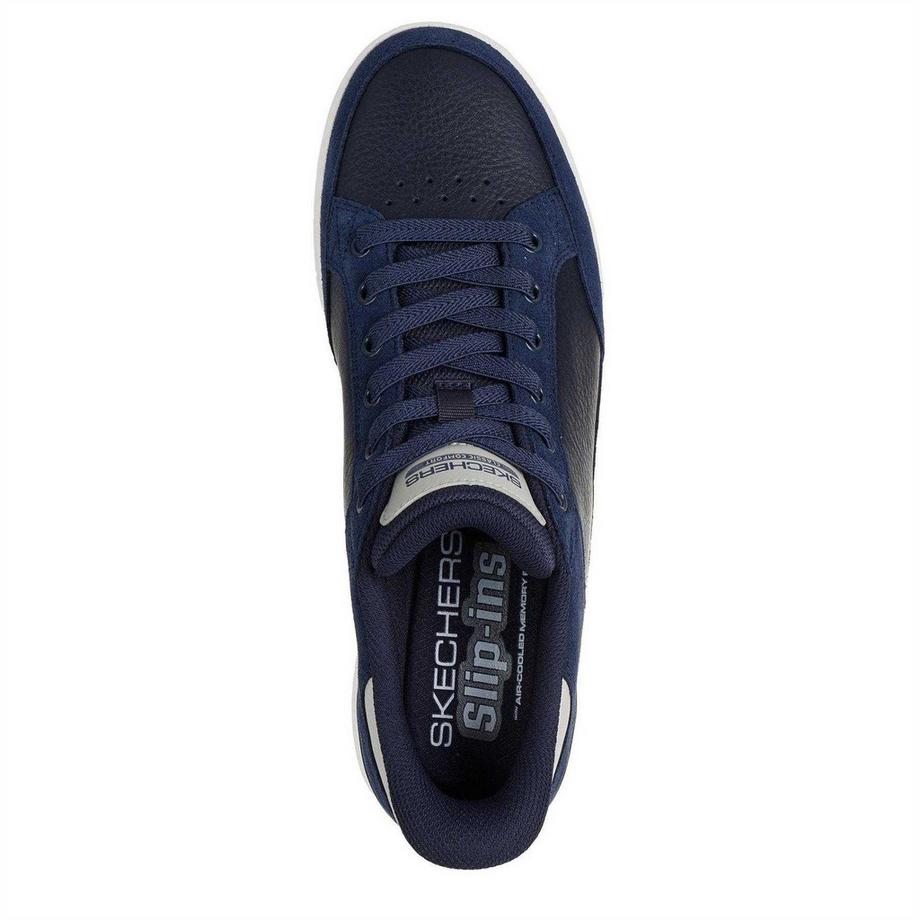SKECHERS Leder Sneaker Niedrig Geschnitten  