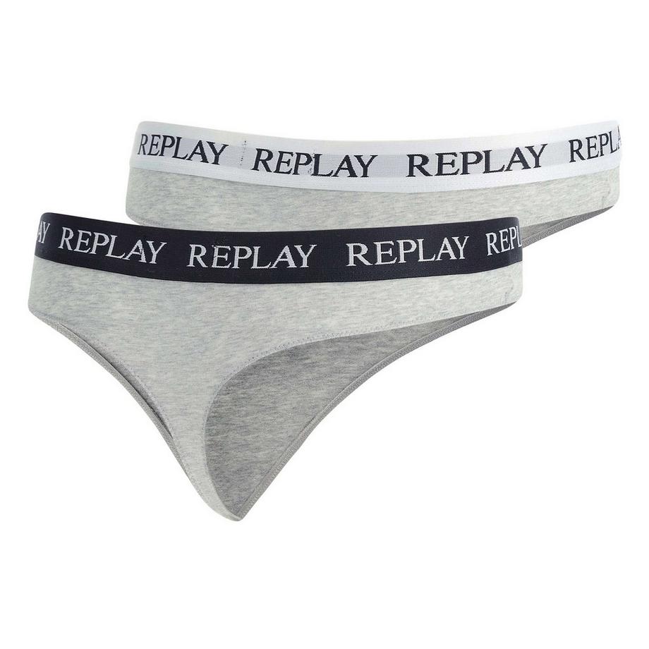 REPLAY Lady String 2er Pack Bequem sitzend  
