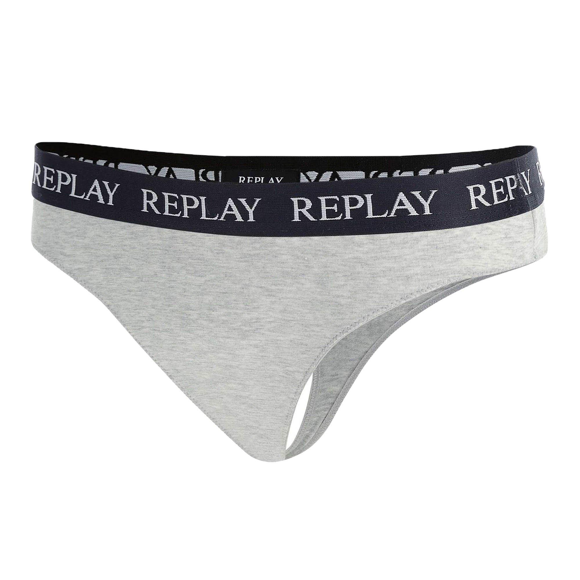 REPLAY Lady String 2er Pack Bequem sitzend  
