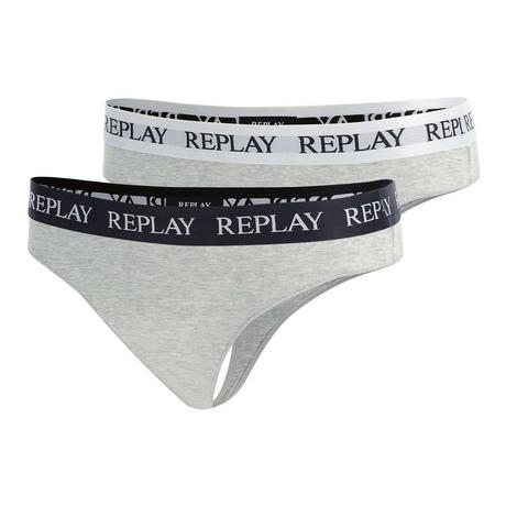 REPLAY Lady String 2er Pack Bequem sitzend  