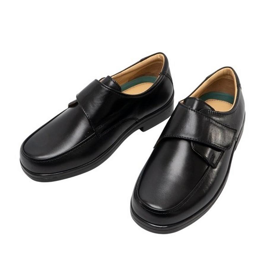 Roamers Chaussures à scratch coupe large  