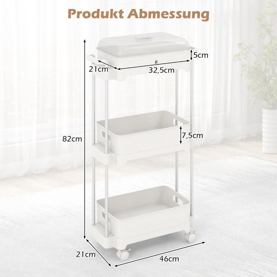 B2X 3-stöckiger Rollwagen multifunktionaler  