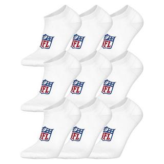 NFL SHIELD Pack de 9 Chaussettes Sneaker Stretch  