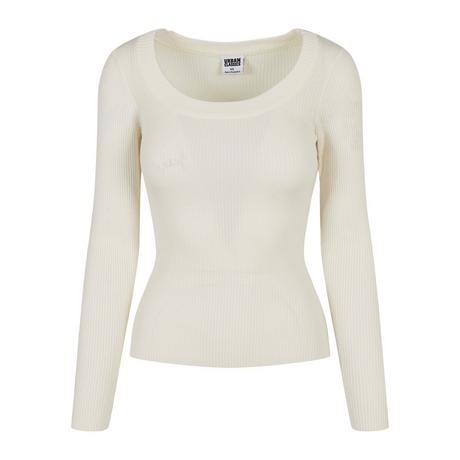 URBAN CLASSICS Donna Wide Neckline Pullover  