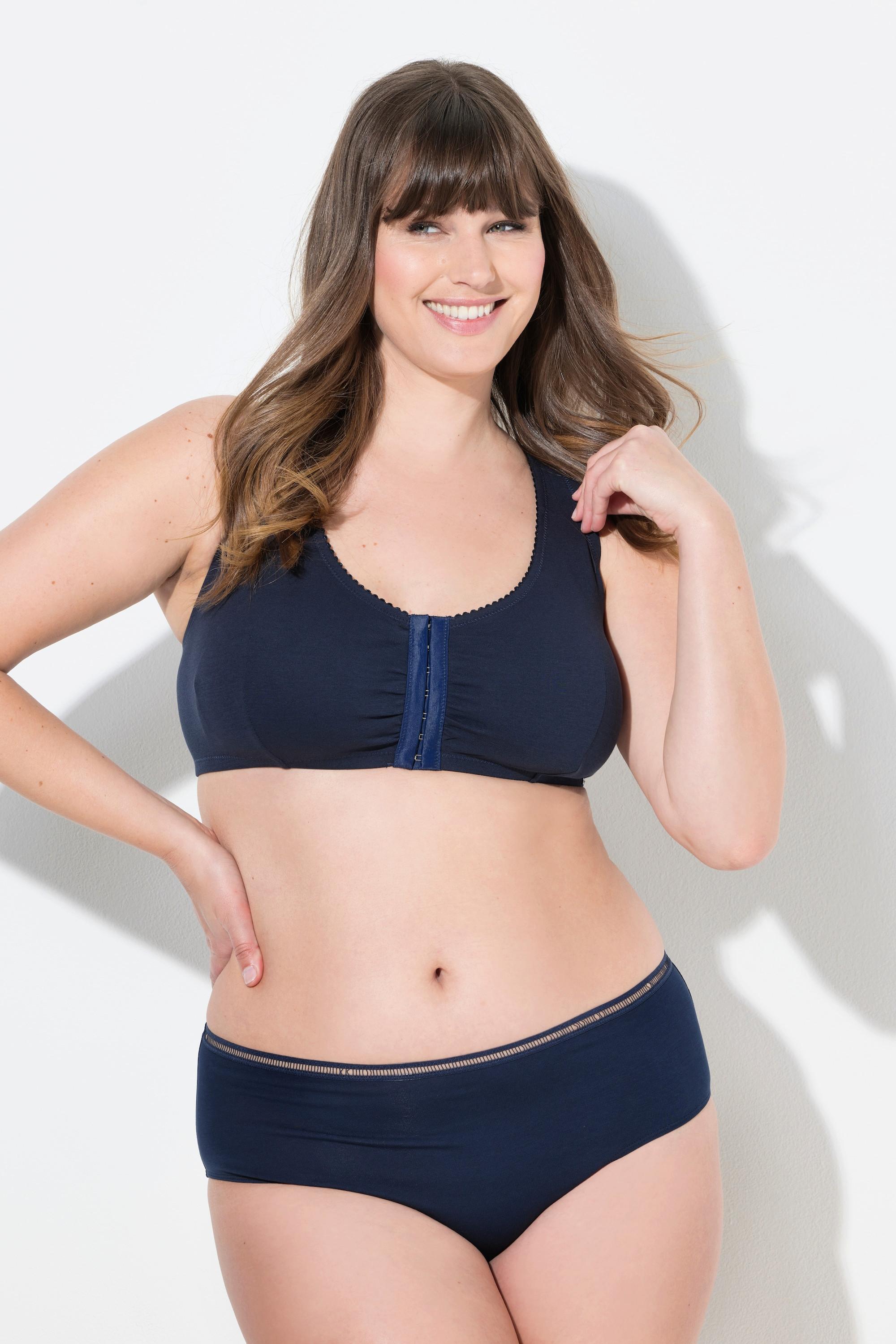 Ulla Popken Brassière Allaitement Fermeture Devant Bonnet C/D  