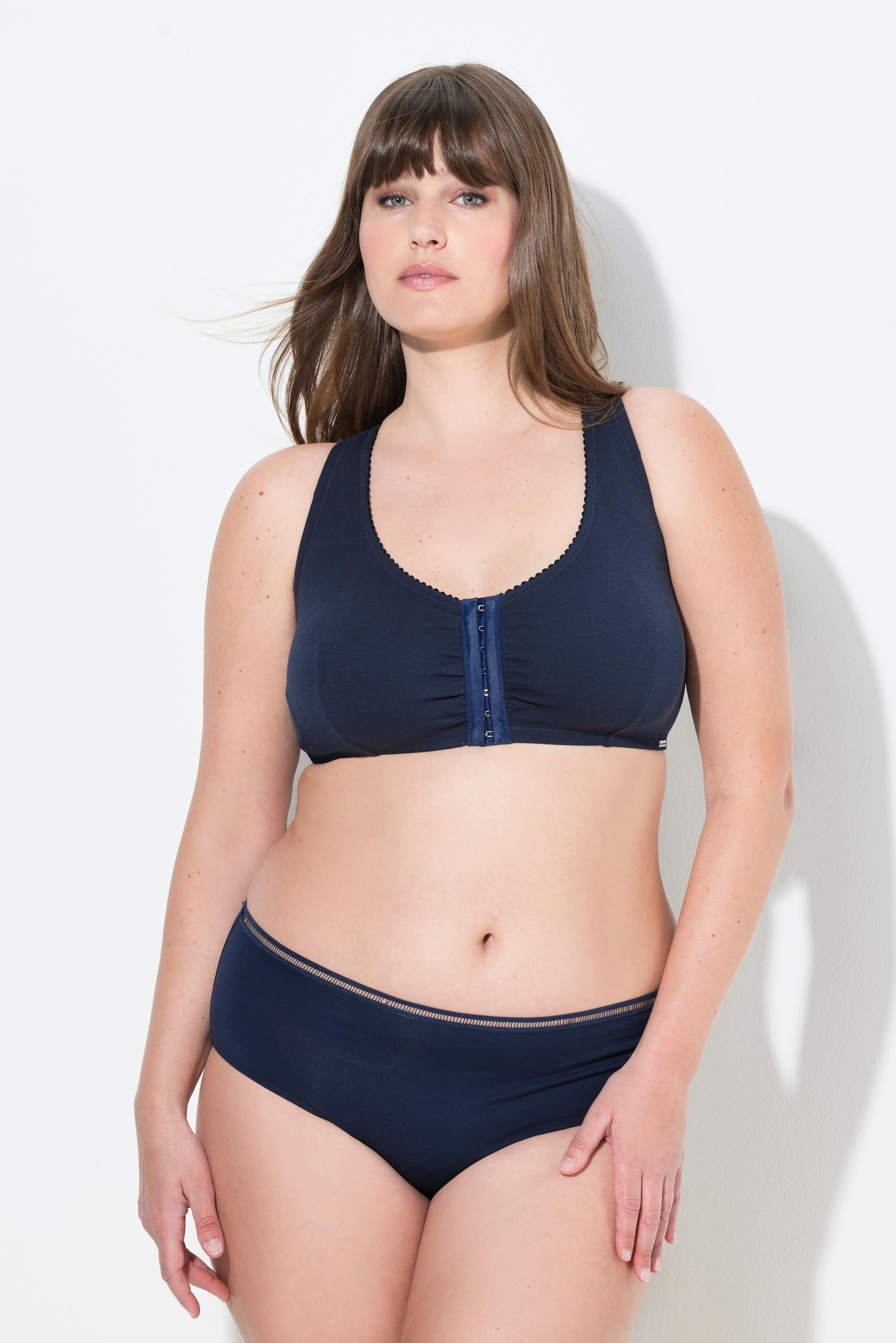 Ulla Popken Brassière Allaitement Fermeture Devant Bonnet C/D  