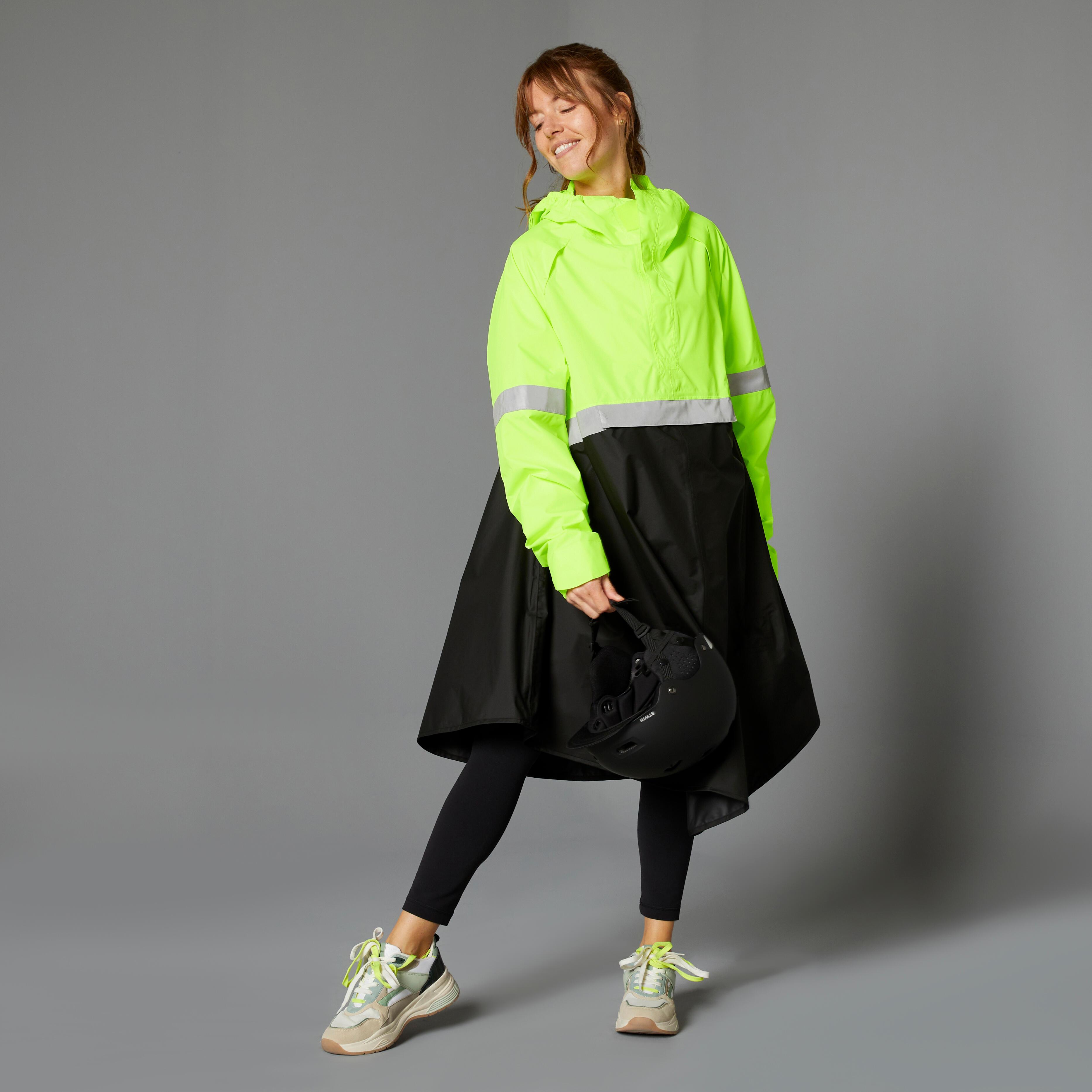 B’TWIN  Poncho - FLUO 560 