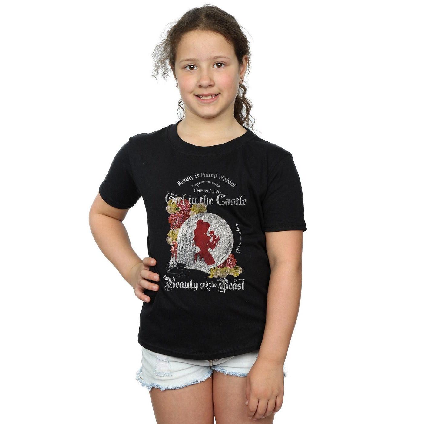 Disney  Beauty And The Beast Girl in The TShirt 