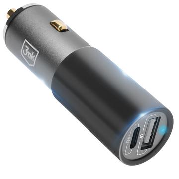 Chargeur Voiture 100W USB C + USB Noir