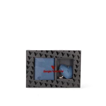 Set aus Geldbörse und Schlüsselanhänger