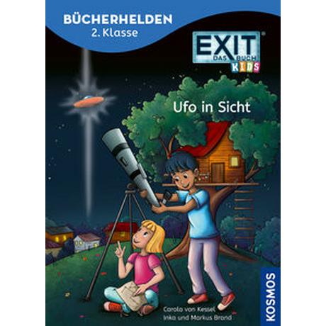 EXIT® - Das Buch, Bücherhelden 2. Klasse, Ufo in Sicht Kessel, Carola von; Brand, Inka; Markus, Brand,; Nazarczuk, Halszka (Illustrationen) Couverture rigide 