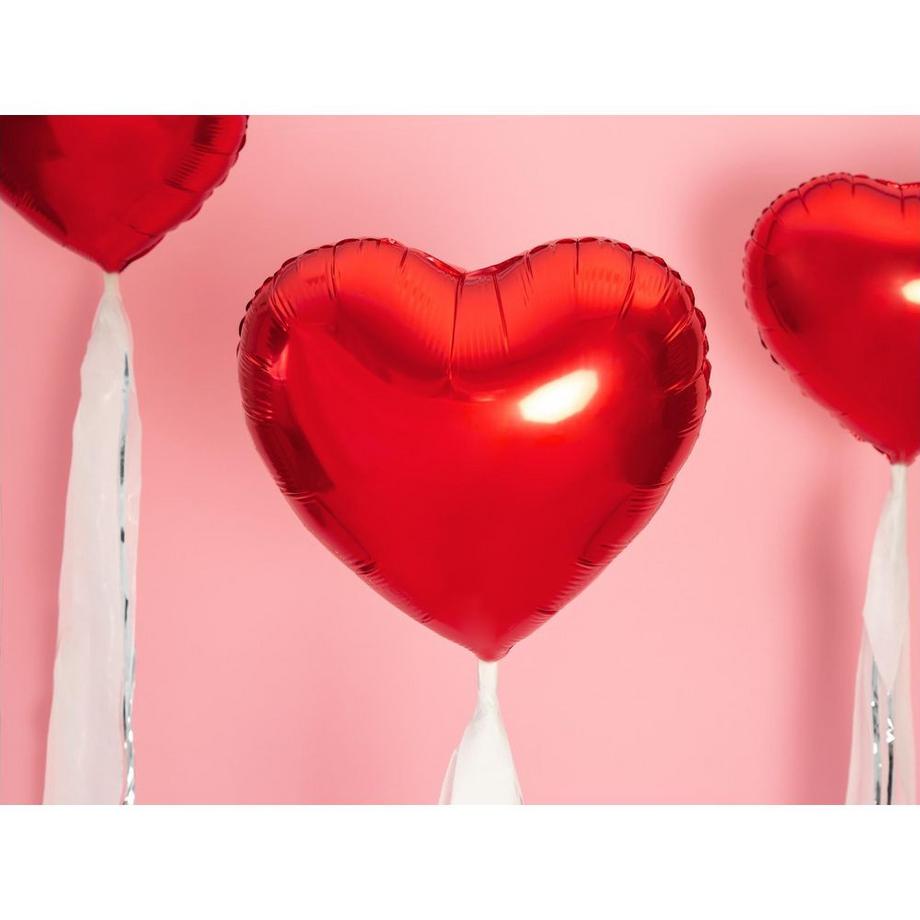 PartyDeco  Ballon en foil en forme de cœur 