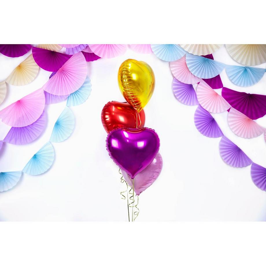 PartyDeco  Ballon en foil en forme de cœur 