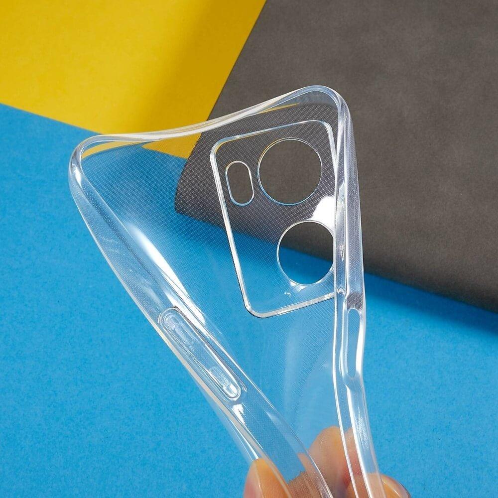 Cover-Discount  OPPO A57s - Silikon Case Hülle transparent 