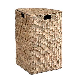 Calicosy Cesto per il bucato d'angolo in giunco d'acqua - A 66 cm  