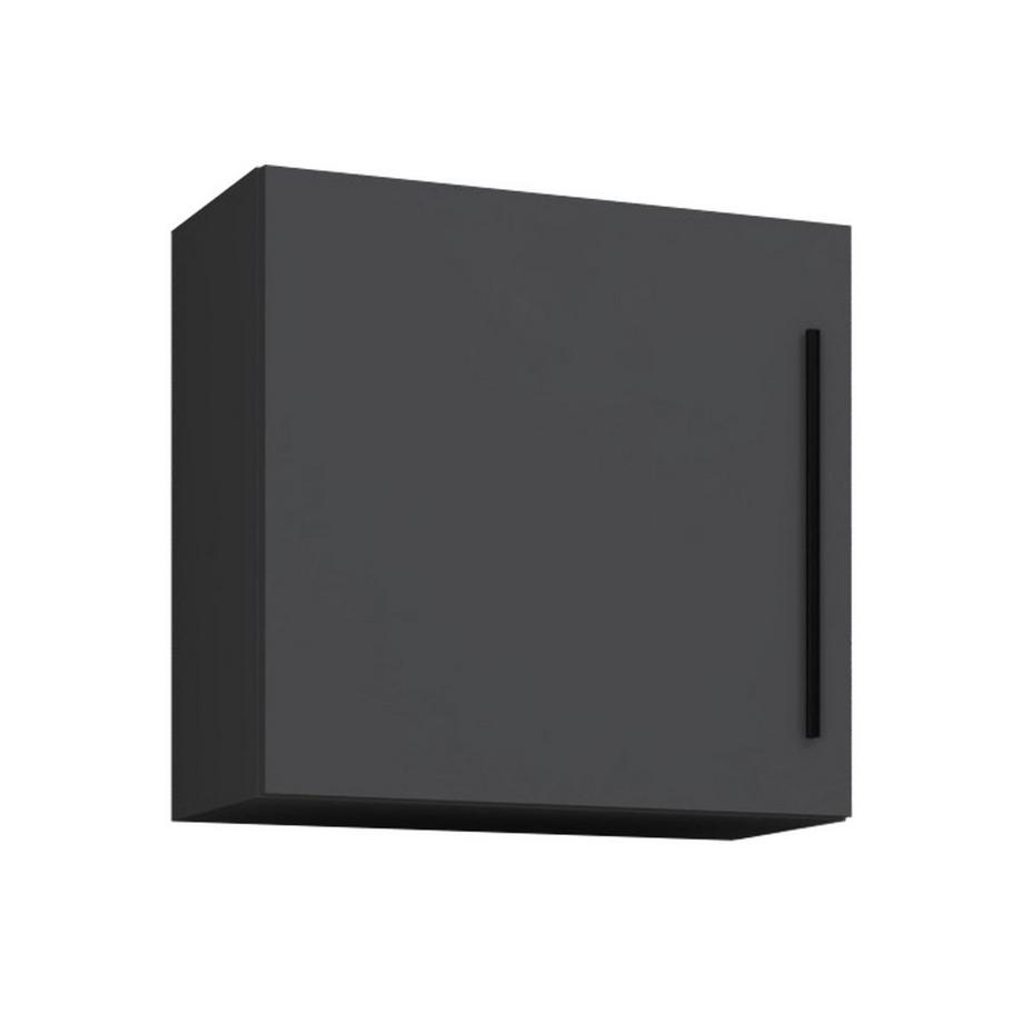 Holzregal hängend | platzsparendes Regal | Maße: H. 50 x B. 50 x T. 30 cm | Elegantes Regal hängend | Aufbewahrungsregal | Bücherregal | Wandboard -