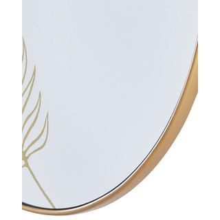 Beliani Wandspiegel aus MDF-Platte Glamourös SAUVIE  