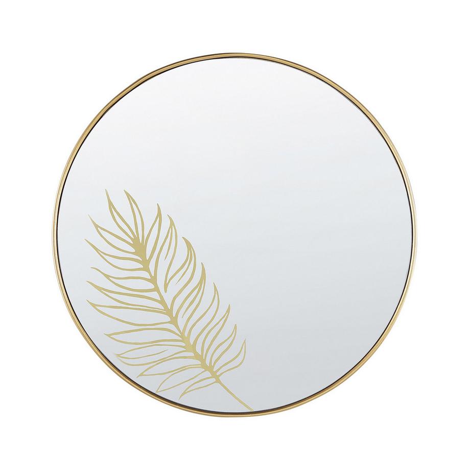 Beliani Wandspiegel aus MDF-Platte Glamourös SAUVIE  