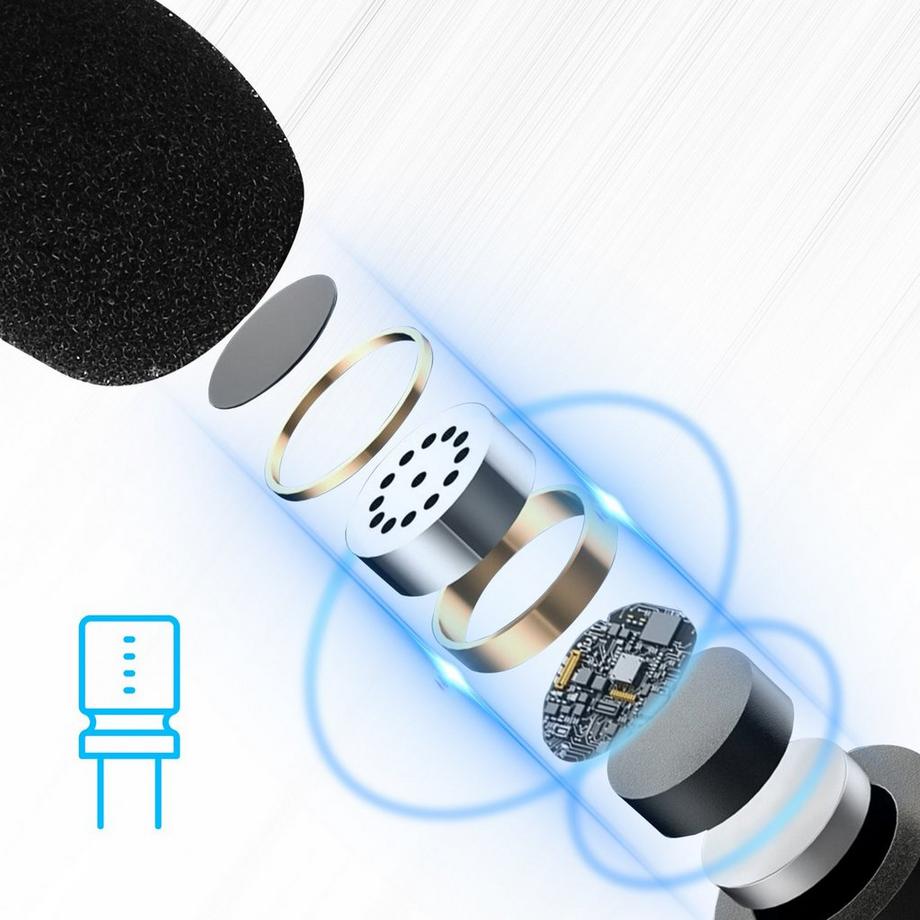 Puluz  Micro iPhone Omnidirectionnel Ajustable 