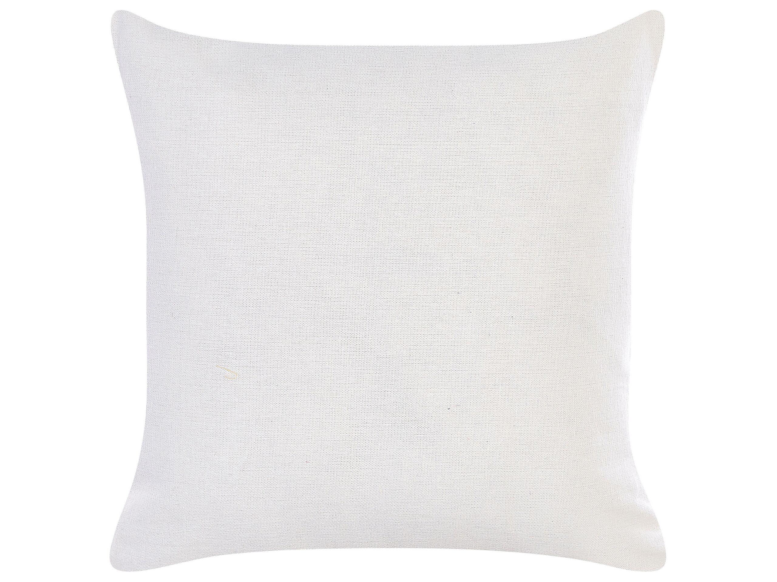 Beliani Dekokissen 2er Set aus Polyester Modern TAGETES  