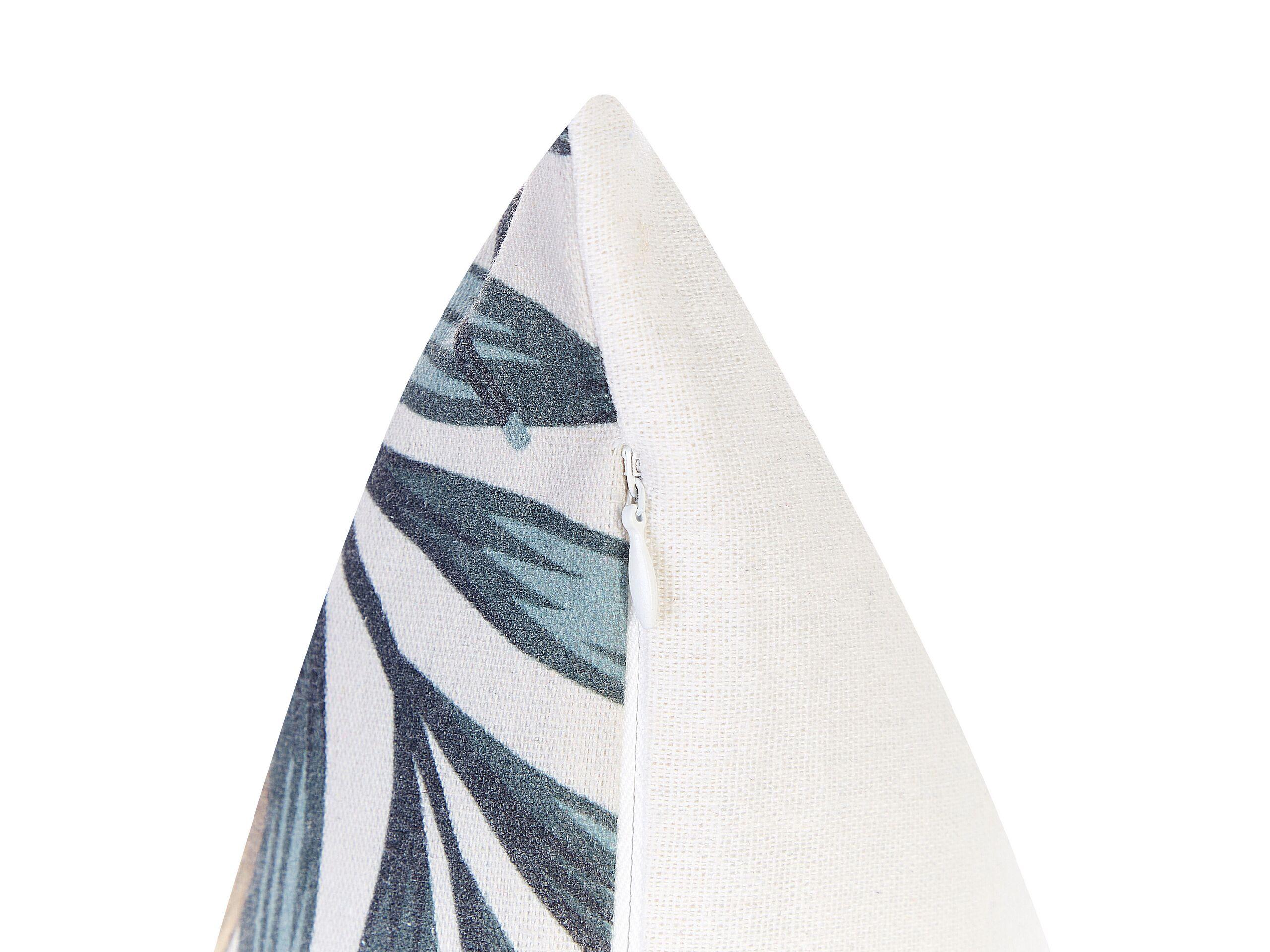 Beliani Dekokissen 2er Set aus Polyester Modern TAGETES  