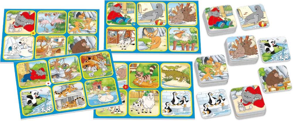 Schmidt  Spiele Benjamin Blümchen Zoo Lotto 