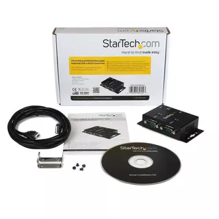 STARTECH.COM  StarTech.com 2 Port USB auf Seriell RS232 Adapter - USB  DB9 Hub Wandmontagefähig 