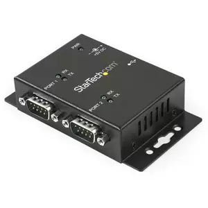 StarTech.com 2 Port USB auf Seriell RS232 Adapter - USB  DB9 Hub Wandmontagefähig