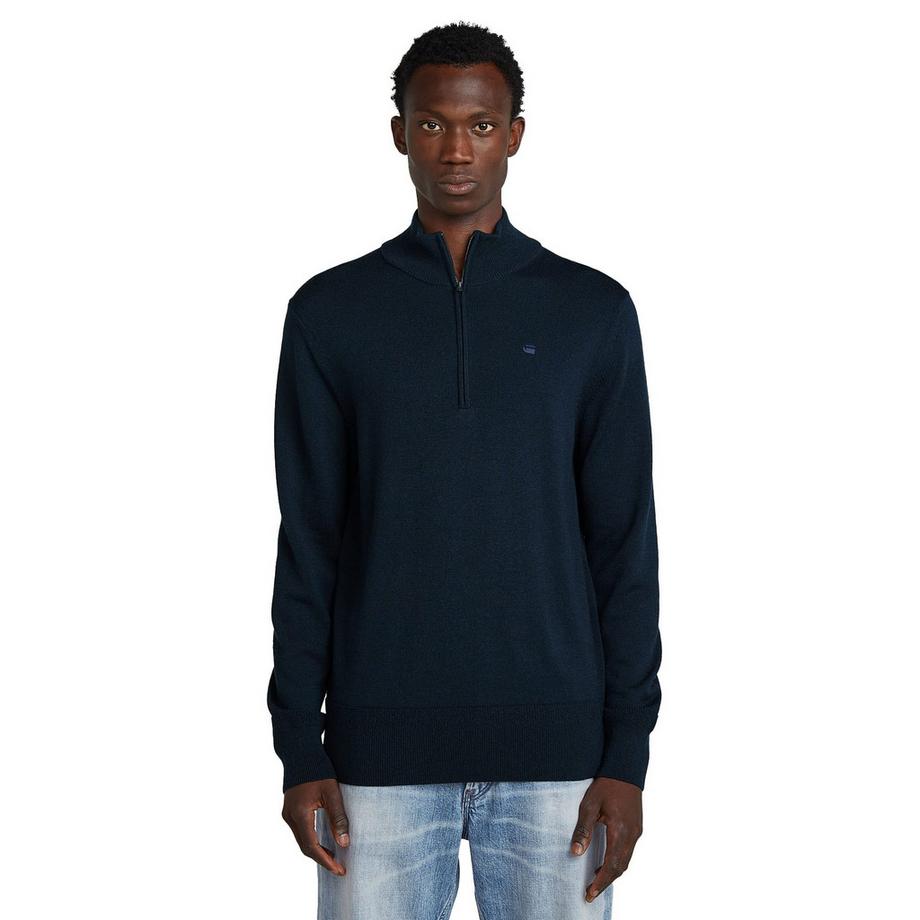 G-STAR Premium Core Half Zip Knit Pull  