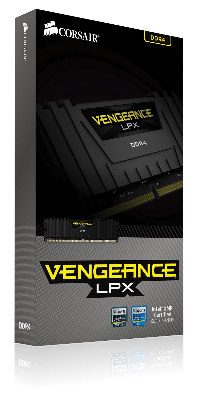 Corsair  DDR4 Vengeance LPX Black 8GB 2400MH (1 x 8GB, DDR4-2400, DIMM 288) 