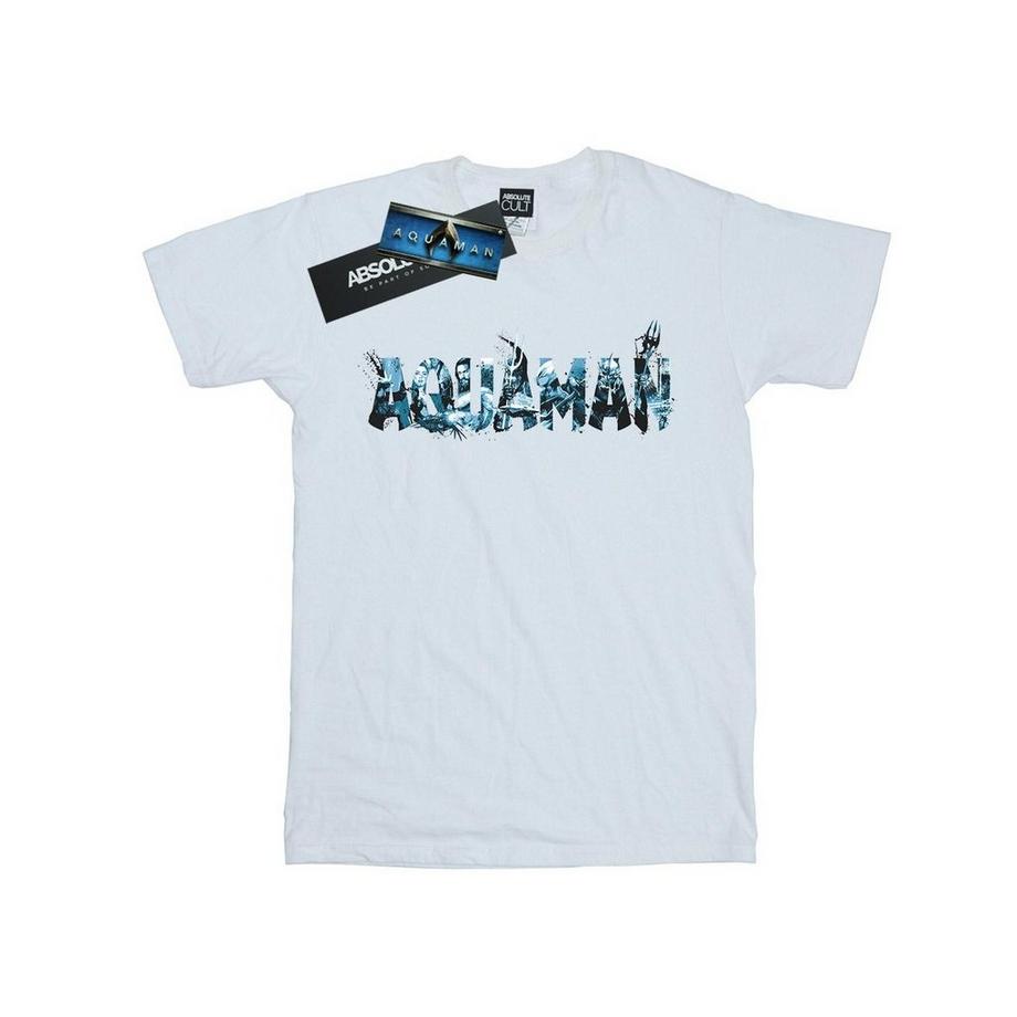 DC COMICS T-shirt Logo Aquaman  