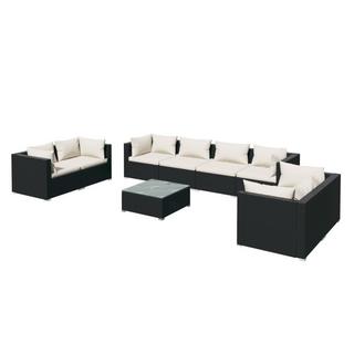 VidaXL Garten-lounge-set poly-rattan  