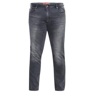 Duke Benson King Size Konische Fit Stretch Jeans  