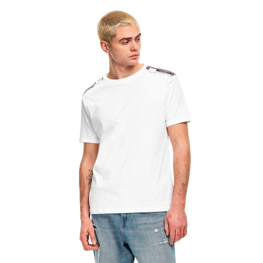 MOSCHINO Regular Fit T-Shirt mit Schulterband  