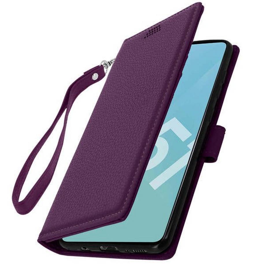Avizar  Bookcover Samsung Galaxy A51 Violett 