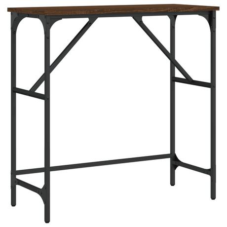 VidaXL Table console bois d'ingénierie  