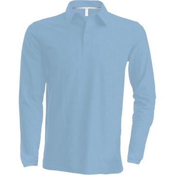 langärmeliges polo-shirt