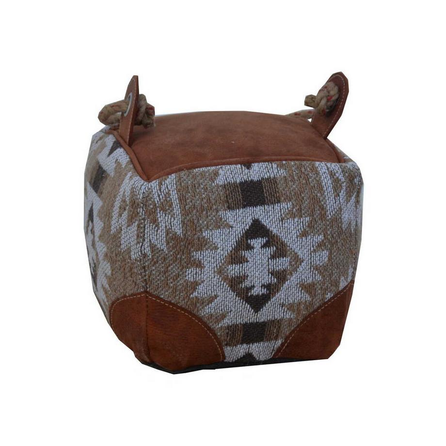 Türstopper Leder eckig