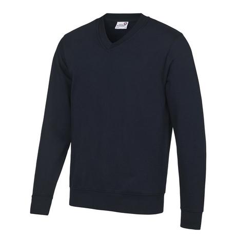 AWDis  Academy Sweatshirt, VAusschnitt 