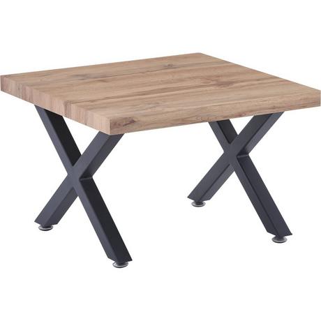 mutoni Table basse Enphar naturel en forme de X années 60  