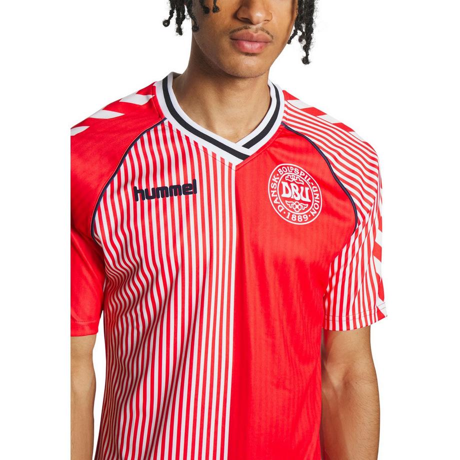 Hummel Maillot de foot à motif rayé  